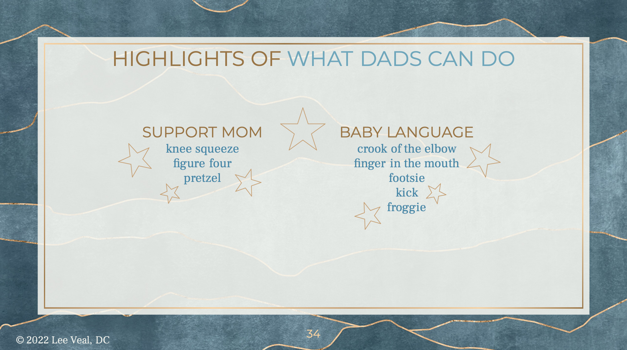 What Dads Can Do — illustrated instruction page 34 of 36